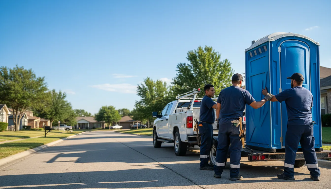 Portable Toilet Rental in Crump, TN near me